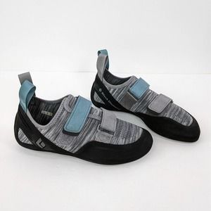 Black Diamond Size 8.5 Womens Momentum Rock Climbing Shoes Aluminum